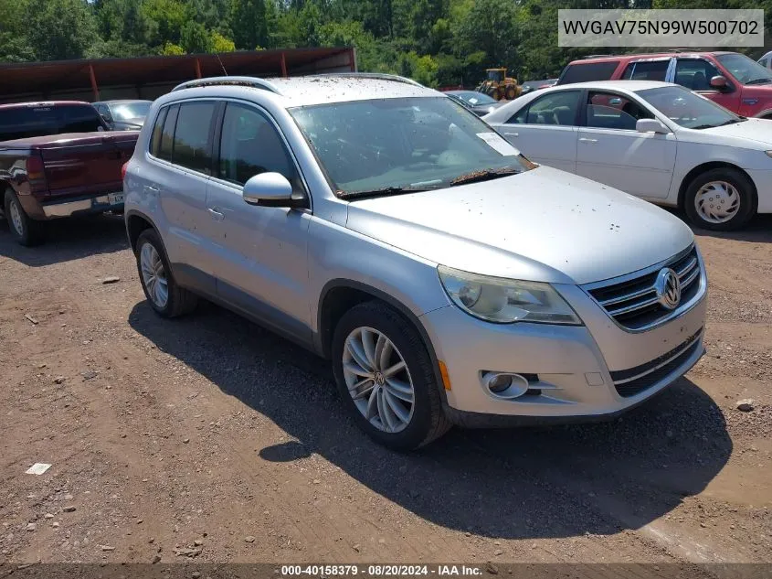 WVGAV75N99W500702 2009 Volkswagen Tiguan S/Se/Sel