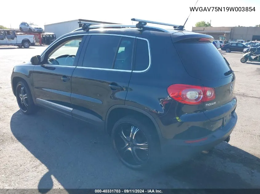 WVGAV75N19W003854 2009 Volkswagen Tiguan S/Se/Sel