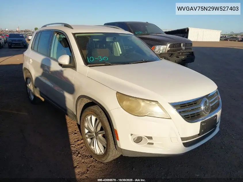 WVGAV75N29W527403 2009 Volkswagen Tiguan Se