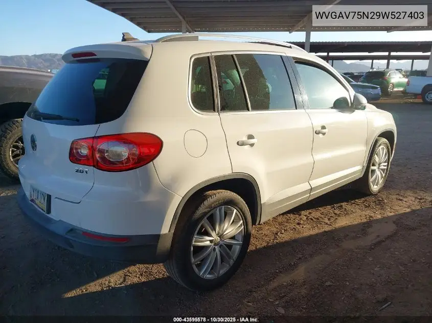 WVGAV75N29W527403 2009 Volkswagen Tiguan Se