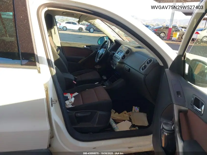 WVGAV75N29W527403 2009 Volkswagen Tiguan Se