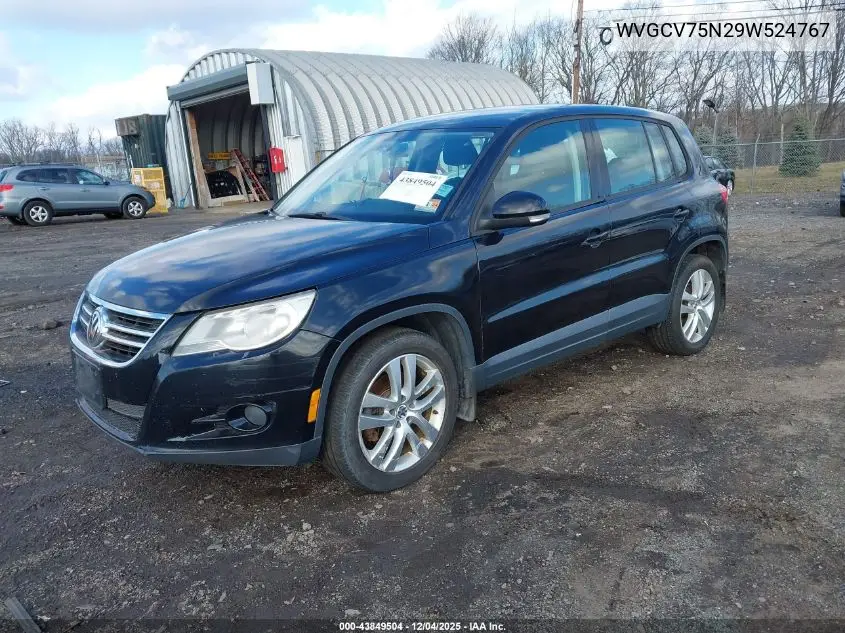 WVGCV75N29W524767 2009 Volkswagen Tiguan S