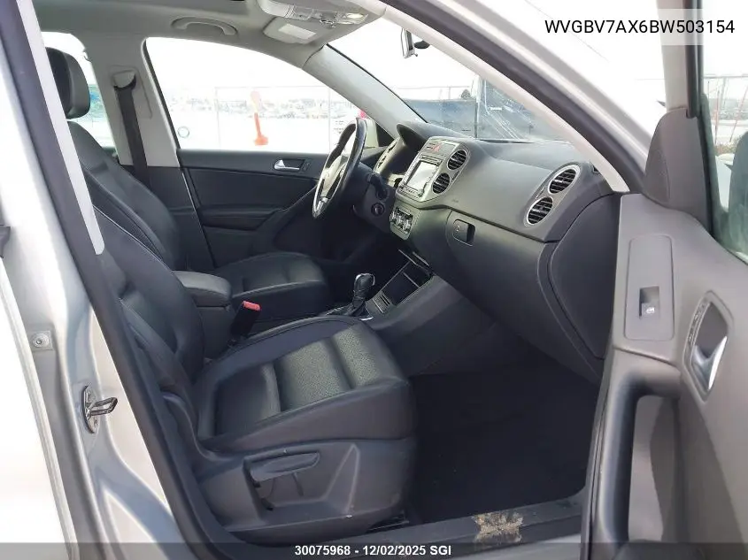 WVGBV7AX6BW503154 2011 Volkswagen Tiguan S/Se/Sel