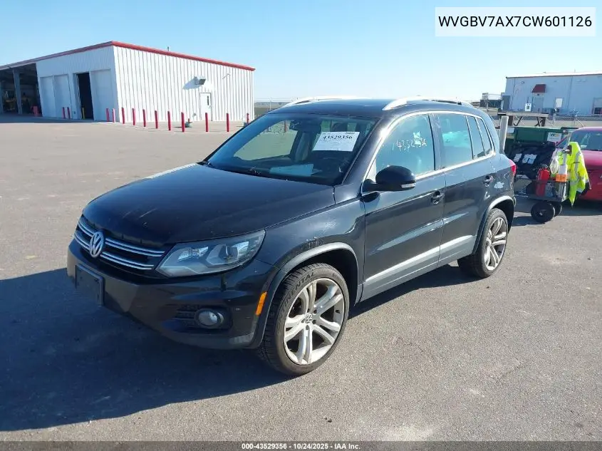 WVGBV7AX7CW601126 2012 Volkswagen Tiguan Sel
