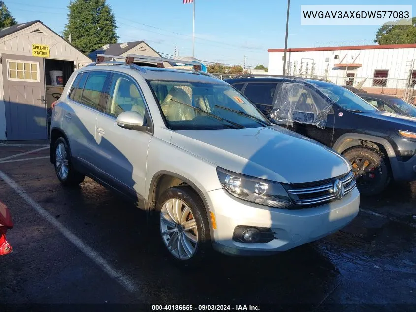 WVGAV3AX6DW577083 2013 Volkswagen Tiguan Se