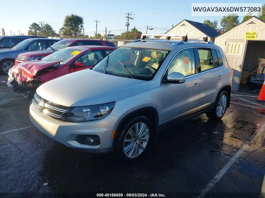 WVGAV3AX6DW577083 2013 Volkswagen Tiguan Se