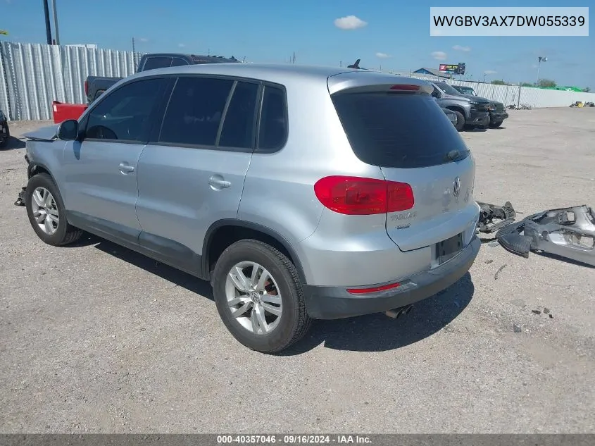 WVGBV3AX7DW055339 2013 Volkswagen Tiguan S