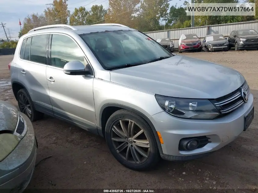 WVGBV7AX7DW517664 2013 Volkswagen Tiguan Se