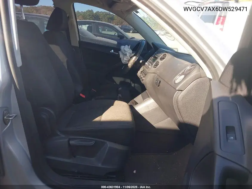 WVGCV7AX6DW529471 2013 Volkswagen Tiguan S