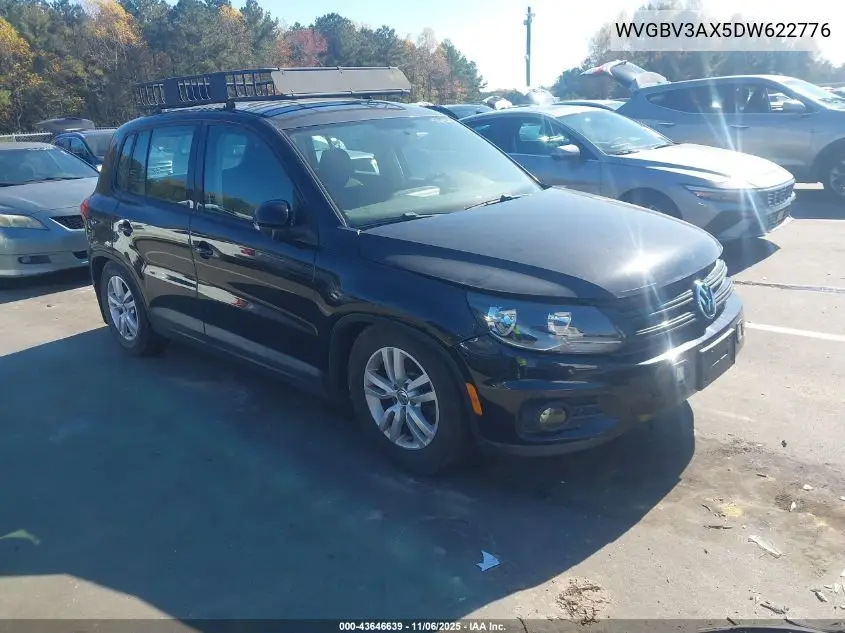 WVGBV3AX5DW622776 2013 Volkswagen Tiguan S