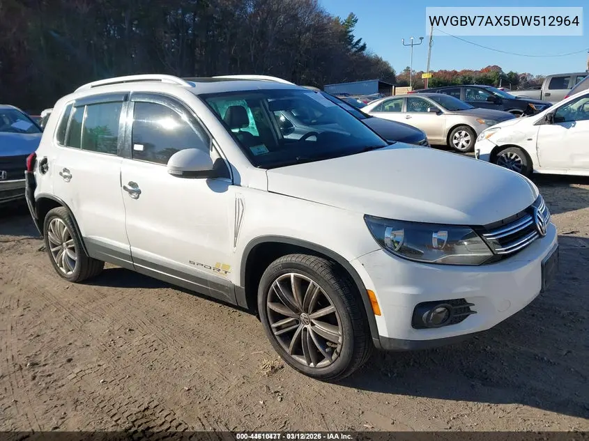 WVGBV7AX5DW512964 2013 Volkswagen Tiguan S/Se/Sel