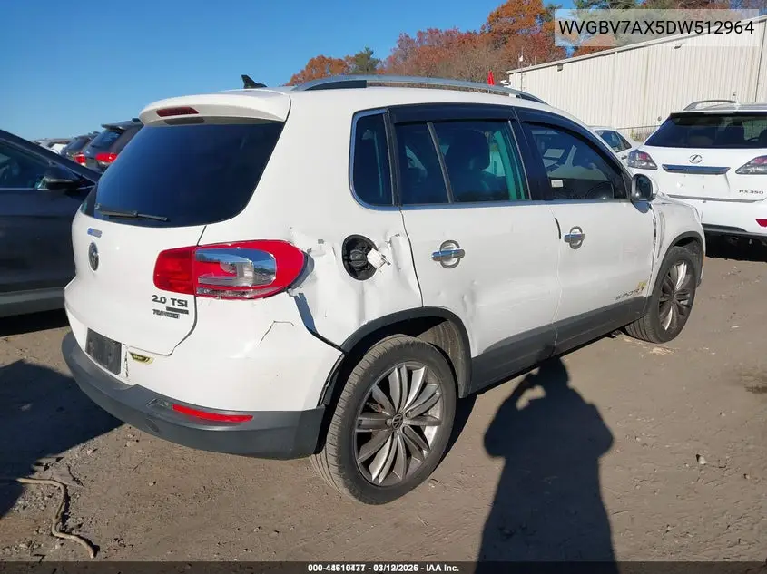 WVGBV7AX5DW512964 2013 Volkswagen Tiguan S/Se/Sel