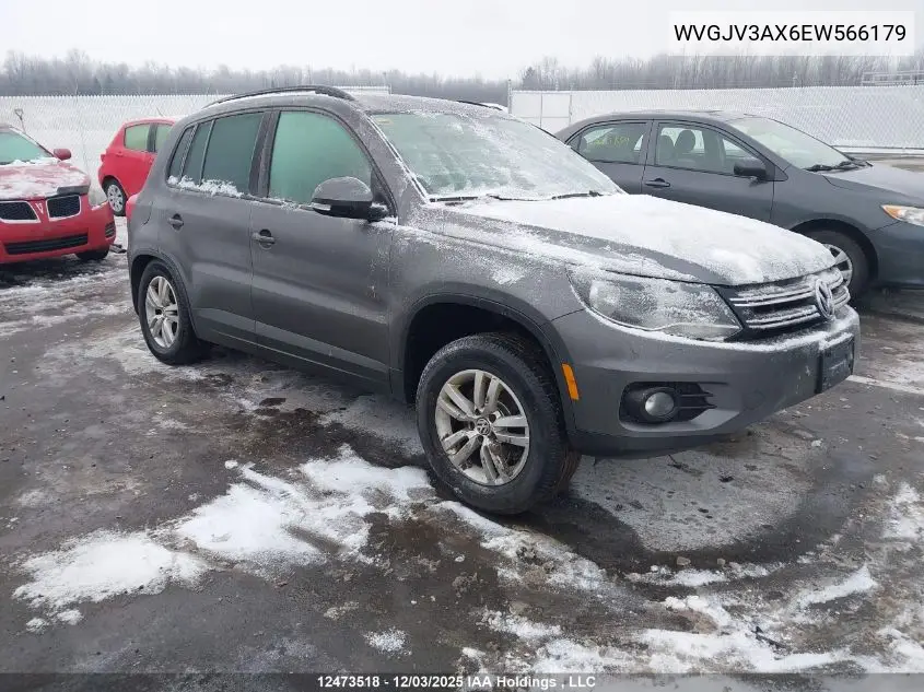 WVGJV3AX6EW566179 2014 Volkswagen Tiguan