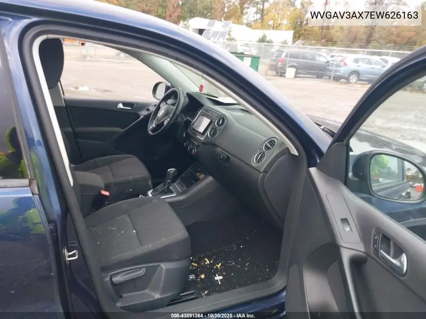 WVGAV3AX7EW626163 2014 Volkswagen Tiguan S