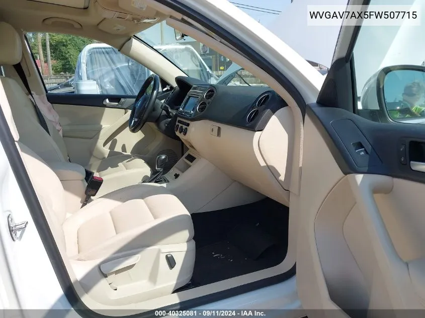 WVGAV7AX5FW507715 2015 Volkswagen Tiguan Se