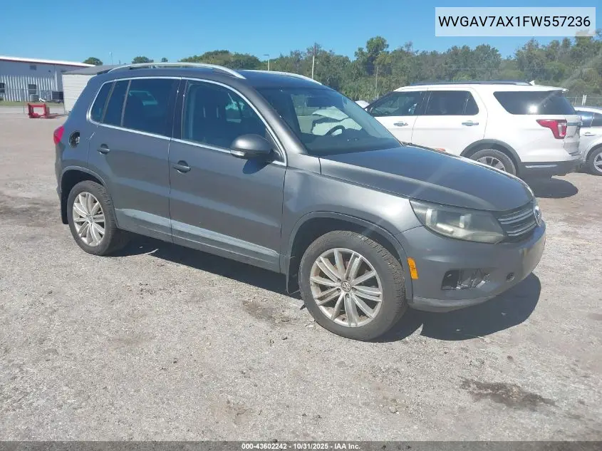 WVGAV7AX1FW557236 2015 Volkswagen Tiguan Se