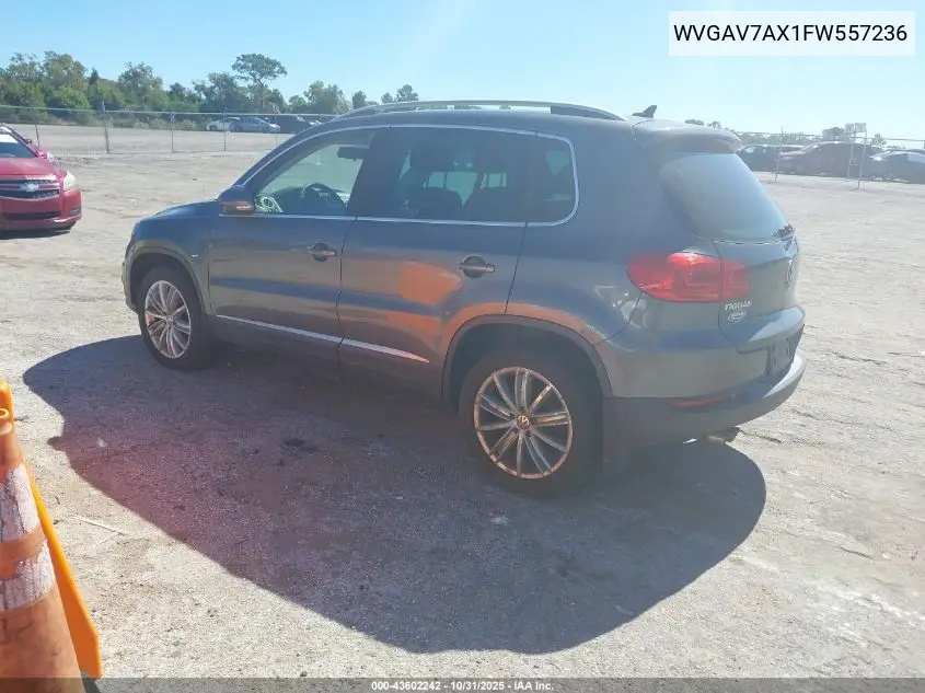 WVGAV7AX1FW557236 2015 Volkswagen Tiguan Se