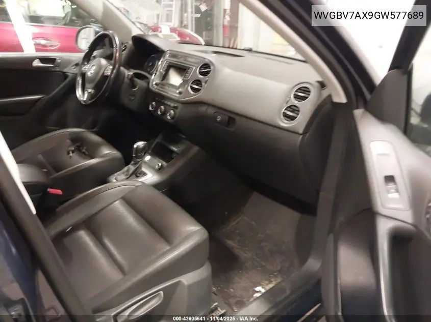 WVGBV7AX9GW577689 2016 Volkswagen Tiguan S