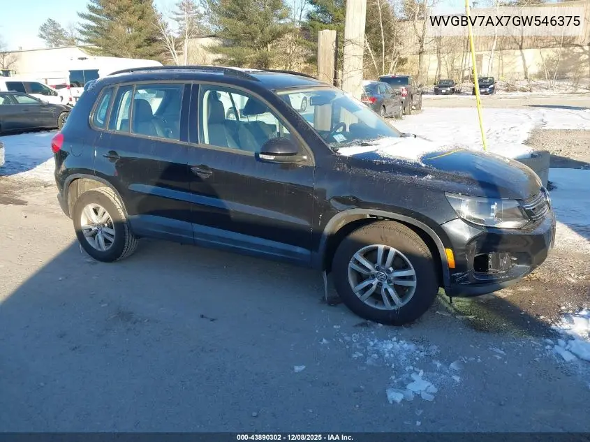 WVGBV7AX7GW546375 2016 Volkswagen Tiguan S