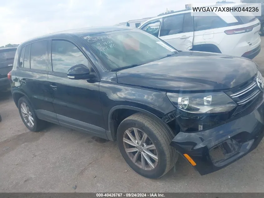 WVGAV7AX8HK044236 2017 Volkswagen Tiguan 2.0T/2.0T S