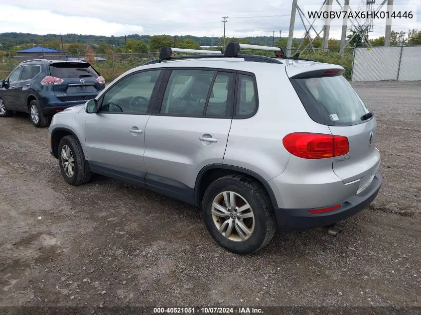 WVGBV7AX6HK014446 2017 Volkswagen Tiguan 2.0T/2.0T S