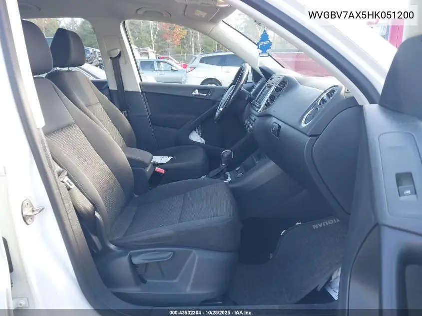 WVGBV7AX5HK051200 2017 Volkswagen Tiguan 2.0T/2.0T S