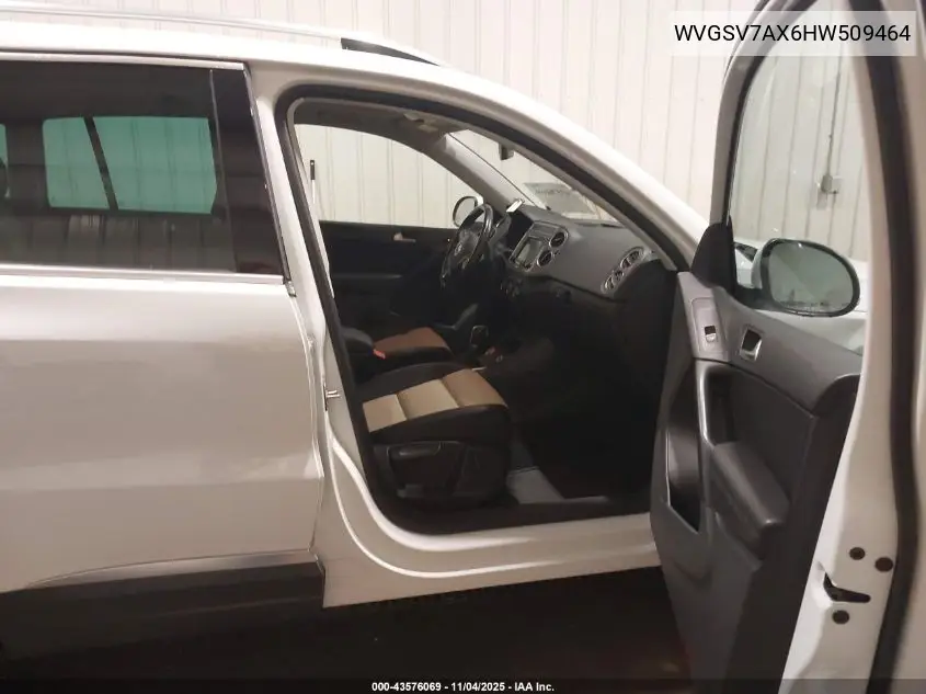 WVGSV7AX6HW509464 2017 Volkswagen Tiguan 2.0T Wolfsburg Edition