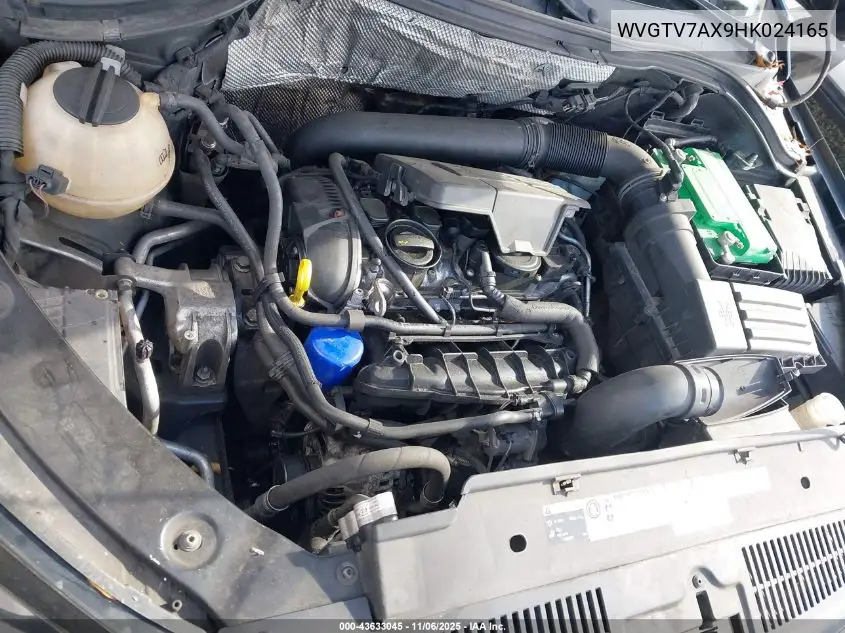 WVGTV7AX9HK024165 2017 Volkswagen Tiguan 2.0T Sport