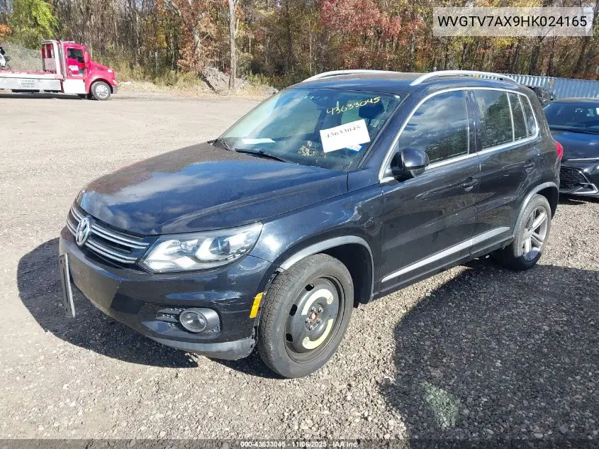 WVGTV7AX9HK024165 2017 Volkswagen Tiguan 2.0T Sport