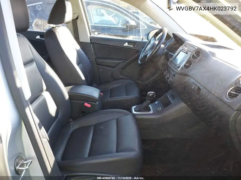 WVGBV7AX4HK023792 2017 Volkswagen Tiguan 2.0T/2.0T S