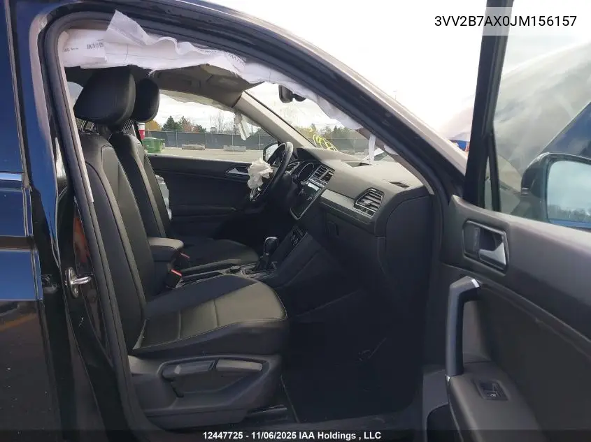 3VV2B7AX0JM156157 2018 Volkswagen Tiguan Se/Sel