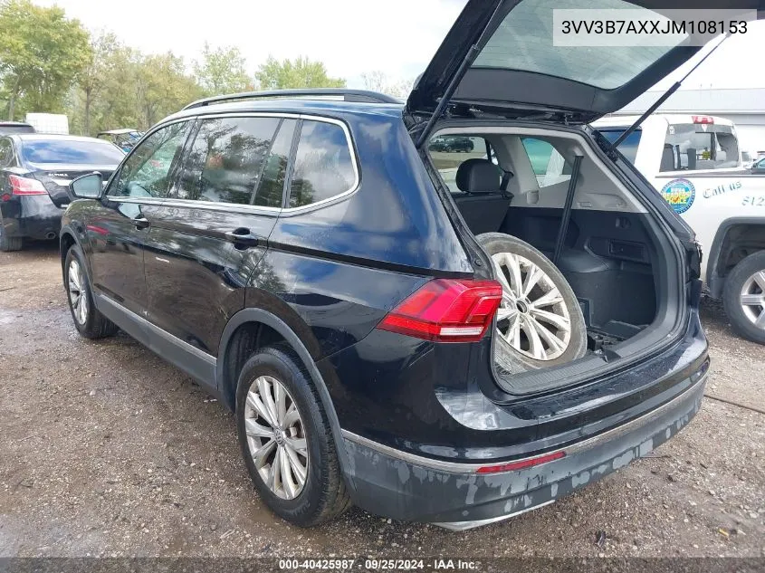 3VV3B7AXXJM108153 2018 Volkswagen Tiguan 2.0T Se/2.0T Sel