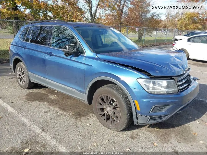 3VV2B7AXXJM205977 2018 Volkswagen Tiguan 2.0T Se/2.0T Sel
