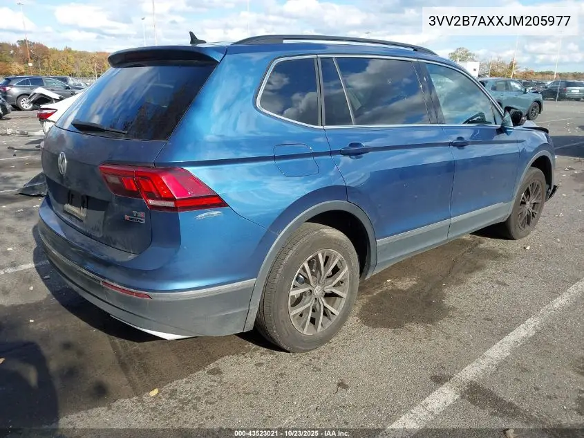 3VV2B7AXXJM205977 2018 Volkswagen Tiguan 2.0T Se/2.0T Sel