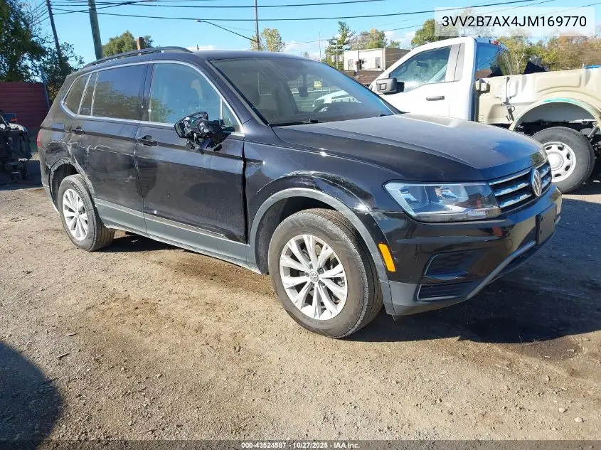 3VV2B7AX4JM169770 2018 Volkswagen Tiguan 2.0T Se/2.0T Sel