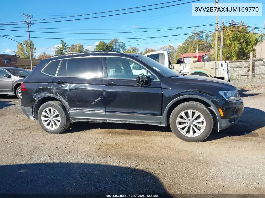 3VV2B7AX4JM169770 2018 Volkswagen Tiguan 2.0T Se/2.0T Sel