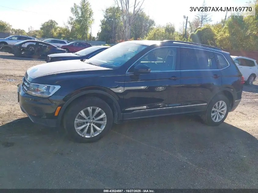 3VV2B7AX4JM169770 2018 Volkswagen Tiguan 2.0T Se/2.0T Sel