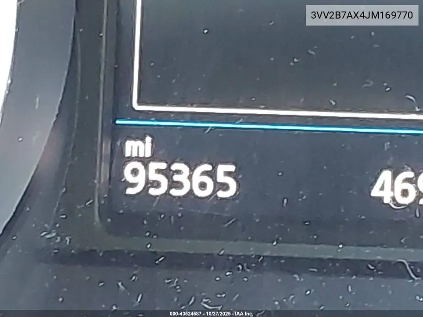 3VV2B7AX4JM169770 2018 Volkswagen Tiguan 2.0T Se/2.0T Sel