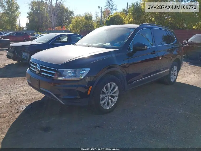 3VV2B7AX4JM169770 2018 Volkswagen Tiguan 2.0T Se/2.0T Sel