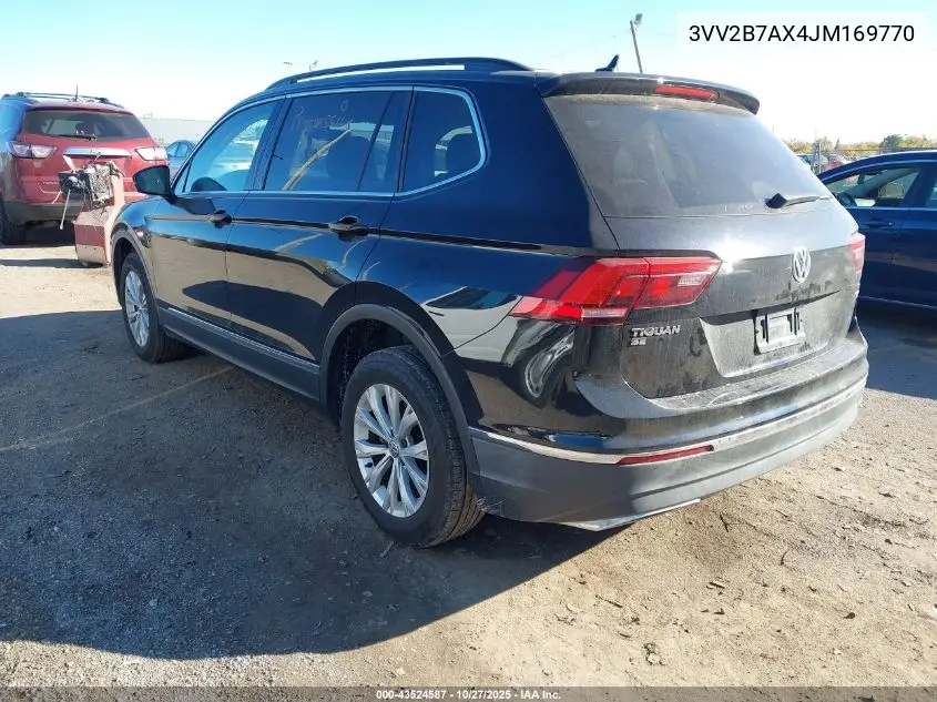 3VV2B7AX4JM169770 2018 Volkswagen Tiguan 2.0T Se/2.0T Sel