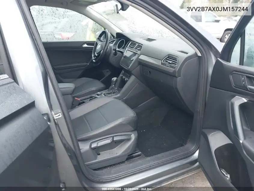 3VV2B7AX0JM157244 2018 Volkswagen Tiguan 2.0T Se/2.0T Sel