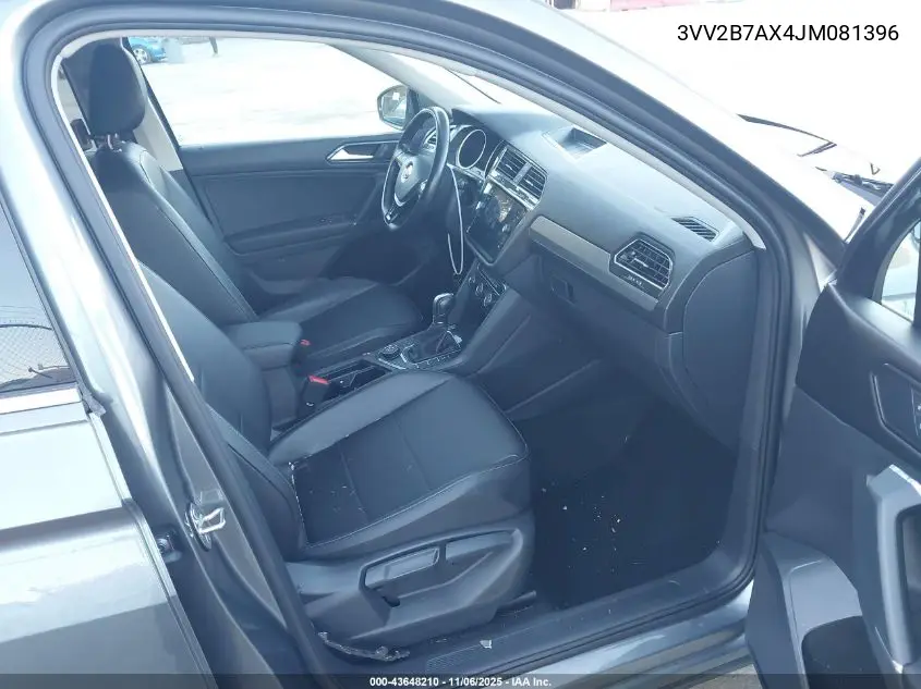 3VV2B7AX4JM081396 2018 Volkswagen Tiguan 2.0T Se/2.0T Sel