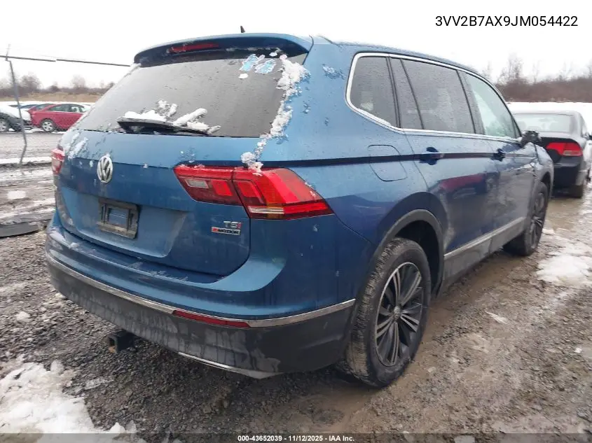 3VV2B7AX9JM054422 2018 Volkswagen Tiguan