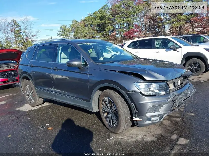 3VV2B7AX5JM123459 2018 Volkswagen Tiguan 2.0T Se/2.0T Sel