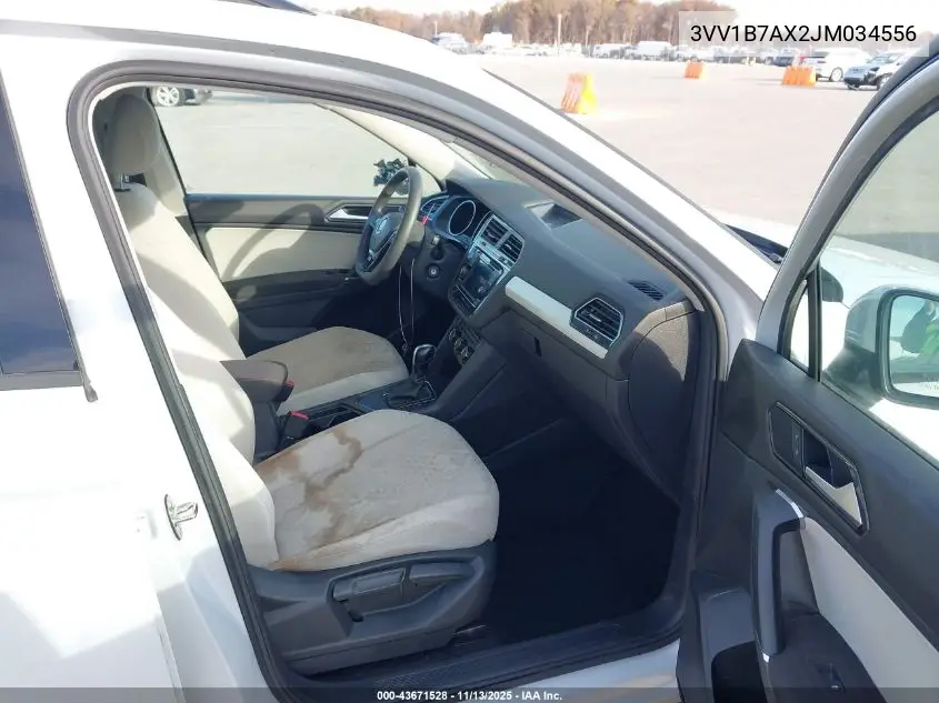 3VV1B7AX2JM034556 2018 Volkswagen Tiguan 2.0T S