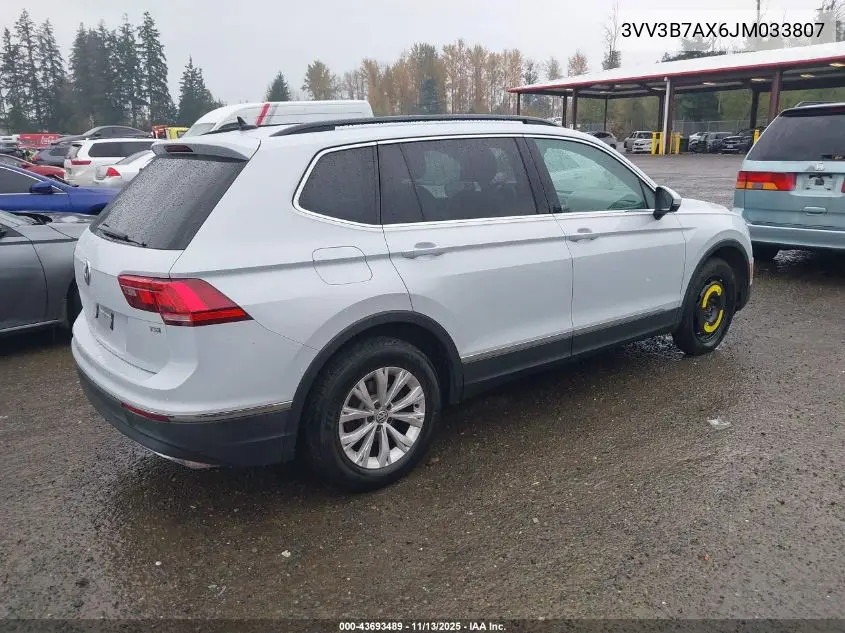 3VV3B7AX6JM033807 2018 Volkswagen Tiguan