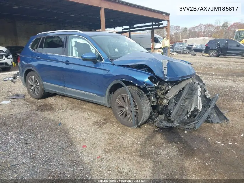 3VV2B7AX7JM185817 2018 Volkswagen Tiguan 2.0T Se/2.0T Sel