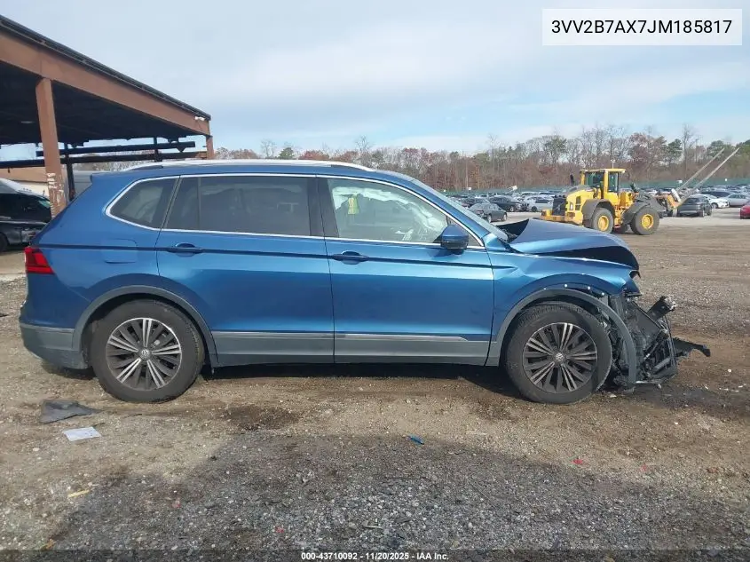 3VV2B7AX7JM185817 2018 Volkswagen Tiguan 2.0T Se/2.0T Sel