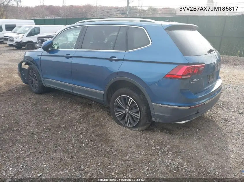3VV2B7AX7JM185817 2018 Volkswagen Tiguan 2.0T Se/2.0T Sel
