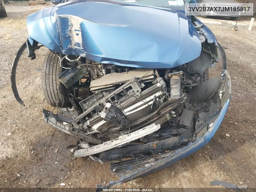 3VV2B7AX7JM185817 2018 Volkswagen Tiguan 2.0T Se/2.0T Sel